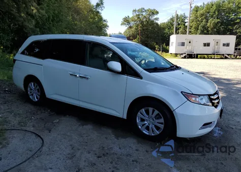 2016 Honda Odyssey Exl из США, поврежденный, VIN 5FNRL5H61GB124214